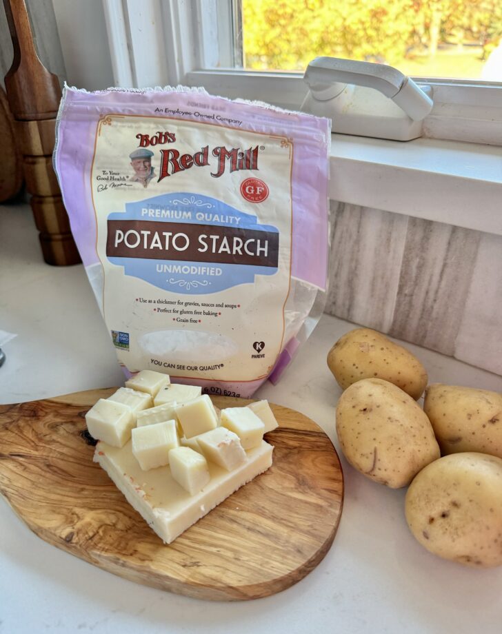 Cheesy Stuffed Potato Cakes Ingredients